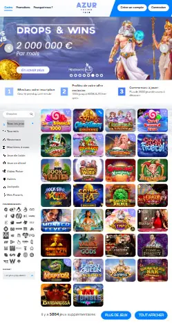 l'application et interface LunuBet Casino