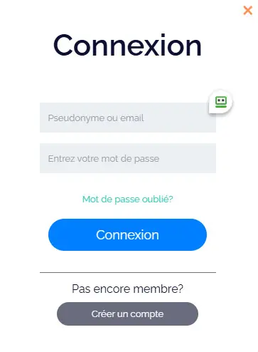 Connexion des membres du LunuBet Casino