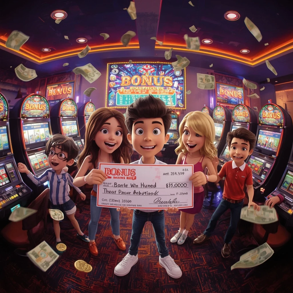 bonus dans les mains de l'homme au casino LunuBet Casino